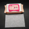 OEM 100% viscose biodegradable baby wet tissue for face 