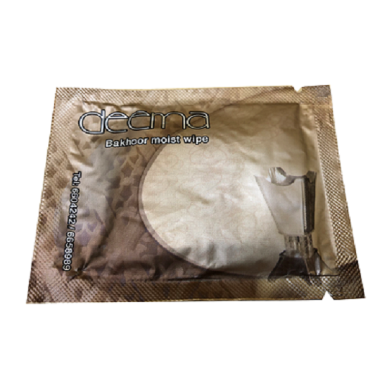 OEM Restaurant Catering Refreshing Wet Wipes with Oud Scent