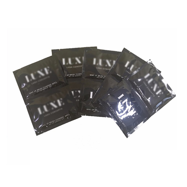 OEM Individually Wrapped Sachets Antibacterial Makeup Remover Wet Wipes