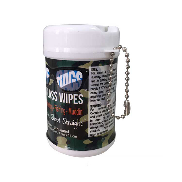 OEM Screen,Glasses ,Lens Cleaning Wet Wipes with canister packing
