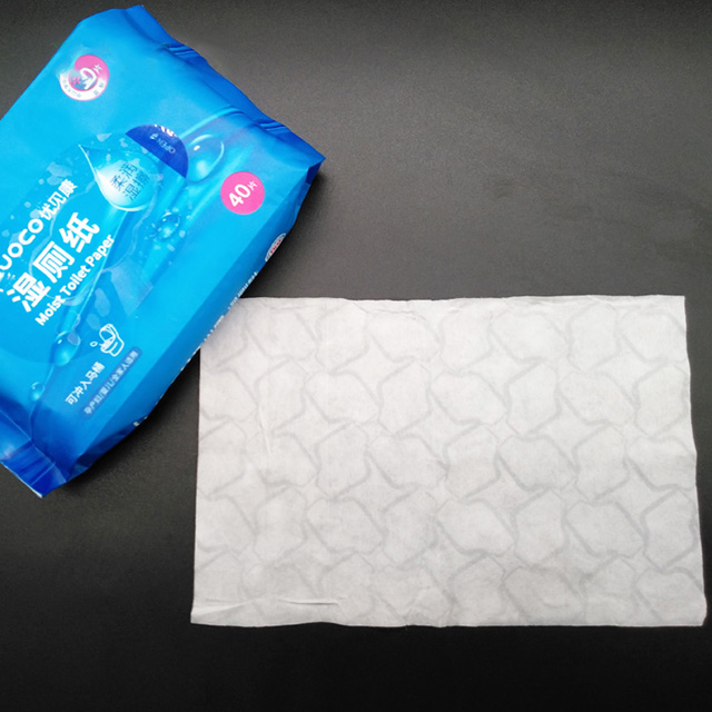 OEM Flushable wet wipe tissue for toilet 
