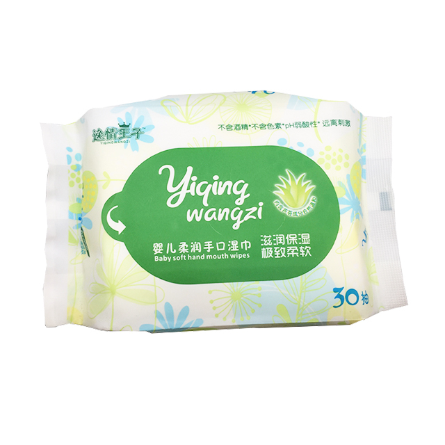 OEM Professional Quality Baby Hand Mouth Cotton Soft Wet Wipes 