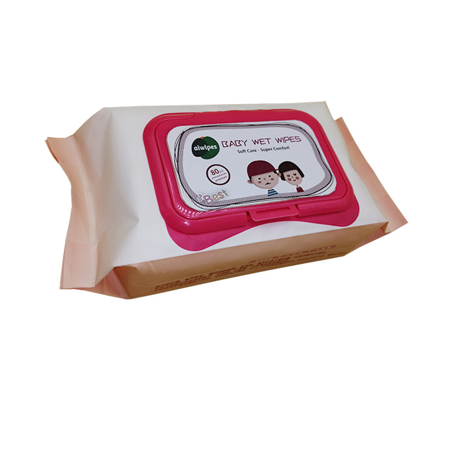 Aiwipes Baby Wet Wipes Anti-bacterial To Clean Face,hand And Mouth of Your Baby