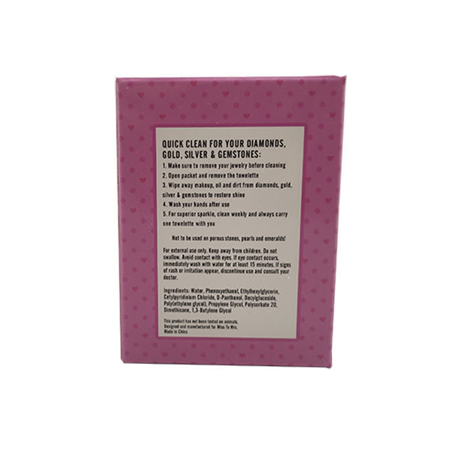 OEM Jewelry Cleaning Wet Wipes 