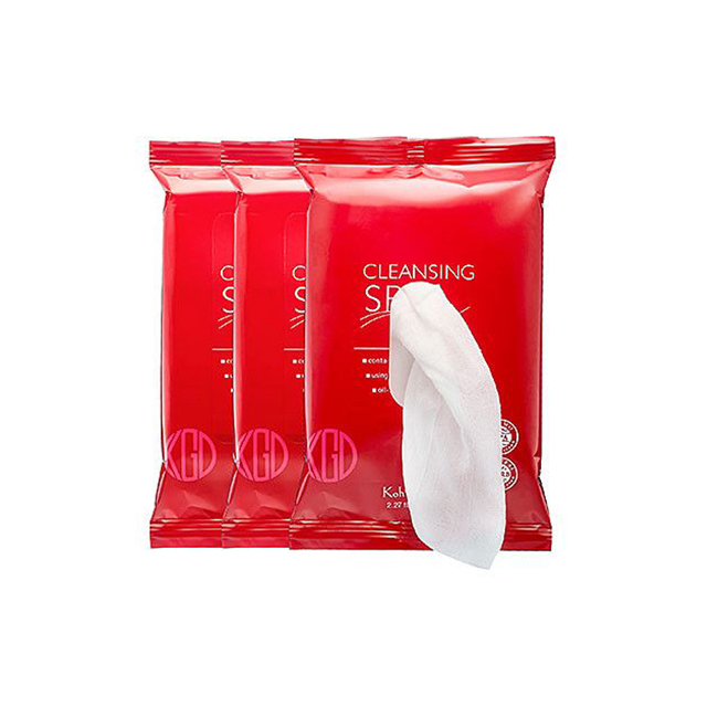 OEM Cleansing Natural Herbal Extract Facial SPA Water Wet Wipes
